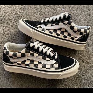 VANS Checkered Old School Black & White Style 36 - Size 4.5M/6W